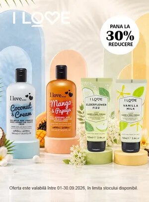Promotie cu reducere de pana la 30% la I Love