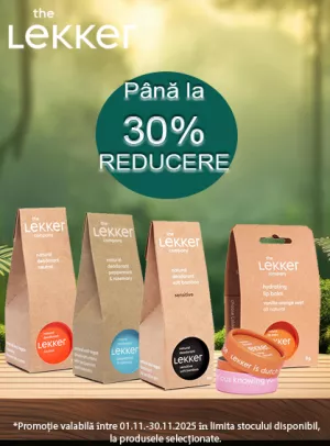 Promotie cu reducere de pana la 30% la Lekker