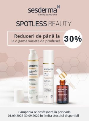 Promotie cu reducere de pana la 30% la Sesderma