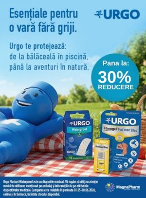 Promotie cu reducere de pana la 30% la Urgo
