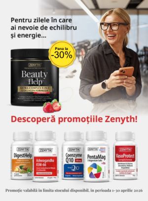 Promotie cu reducere de pana la 30% la Zenyth