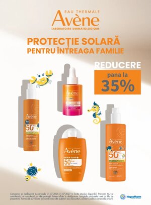Promotie cu reducere de pana la 35% la Avene