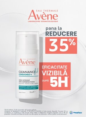 Promotie cu reducere de pana la 35% la Avene