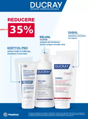 Promotie cu reducere de pana la 35% la Ducray