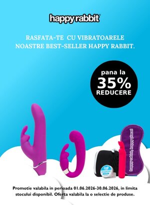 Promotie cu reducere de pana la 35% la Happy Rabbit