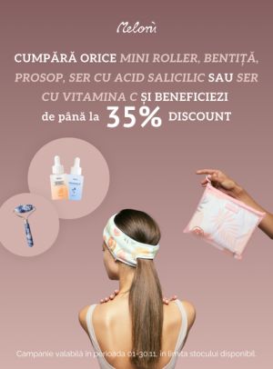 Promotie cu reducere de pana la 35% la Meloni