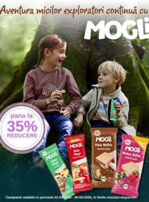 Promotie cu reducere de pana la 35% la Mogli
