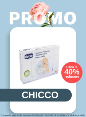 Promotie cu reducere de pana la 40% la Chicco