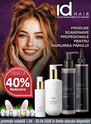 Promotie cu reducere de pana la 40% la Id Hair