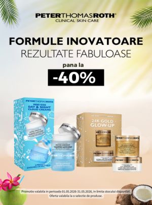 Promotie cu reducere de pana la 40% la Peter Thomas Roth