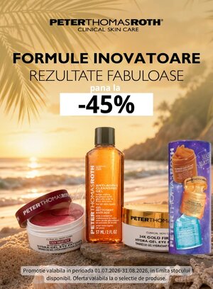 Promotie cu reducere de pana la 45% la Peter Thomas Roth