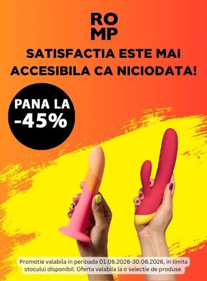 Promotie cu reducere de pana la 45% la Romp