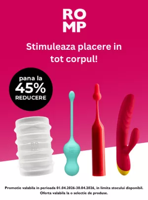 Promotie cu reducere de pana la 45% la ROMP