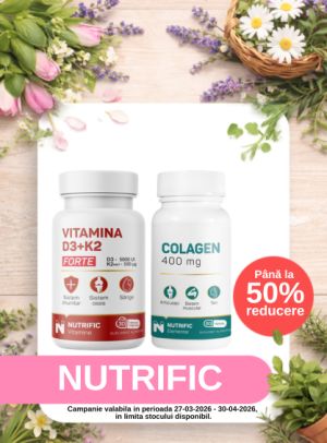 Promotie cu reducere de pana la 50% la Nutrific