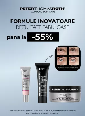 Promotie cu reducere de pana la 55% la Peter Thomas Roth