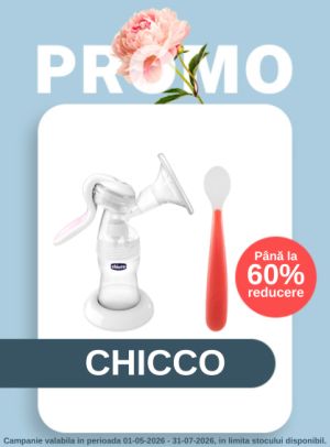 Promotie cu reducere de pana la 60% la Chicco