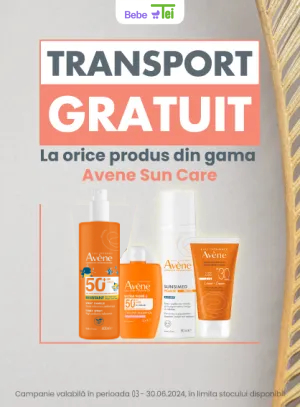 Promotie cu transport gratuit la Avene