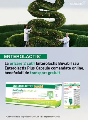 Promotie cu transport gratuit la Enterolactis