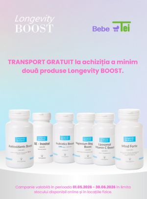 Promotie cu transport gratuit la Longevity