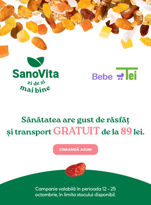 Promotie cu Transport Gratuit la Sano Vita