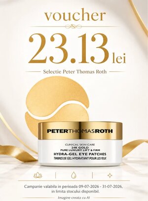 Promotie cu extra voucher aplicat in cos 23.13 lei la Peter Thomas Roth