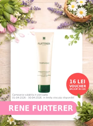 Promotie cu voucher 16 lei la Rene Furterer