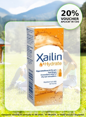 Promotie cu voucher aplicat in cos 20% la Visufarma