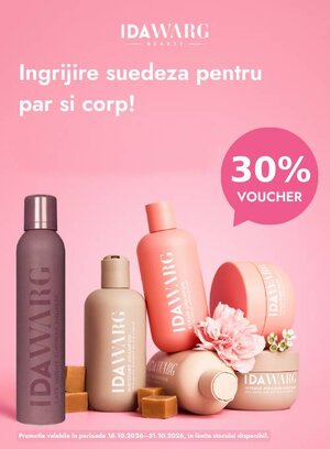 Promotie cu voucher aplicat in cos 30% la Ida Warg