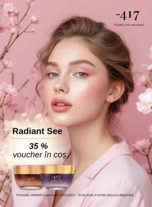 Promotie cu voucher aplicat in cos 35% la Minus 417