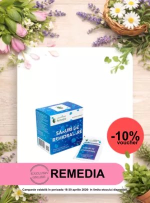 Promotie cu voucher aplicat in cos de 10% la Remedia