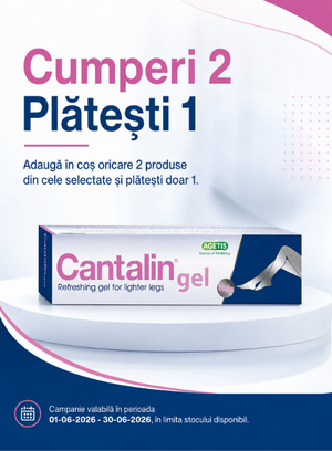 Promotie Cumperi 2 Platesti 1 la Agetis - Cantalin