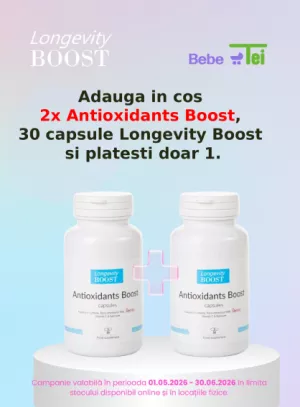 Promotie cumperi 2 platesti 1 la Longevity Boost