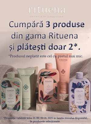 Promotie cumperi 3 platesti 2 la Rituena