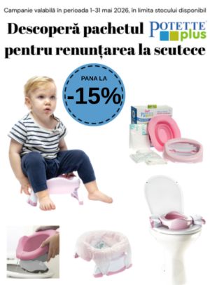 Promotie de pana la 15% reducere la Potette Plus