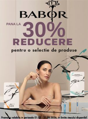 Promotie de pana la 30% reducere la Babor