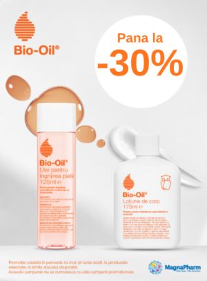 Promotie de pana la 30% reducere la Bio Oil
