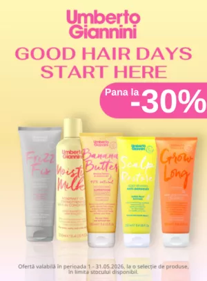 Promotie de pana la 30% reducere la Umberto Giannini