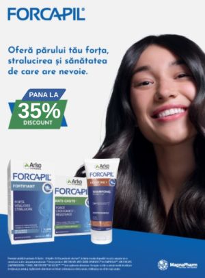 Promotie de pana la 35% reducere la Arkopharma - Forcapil