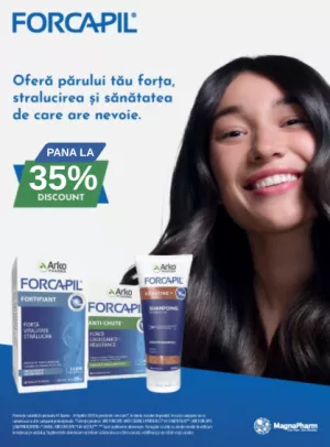 Promotie de pana la 35% reducere la Arkopharma - Forcapil