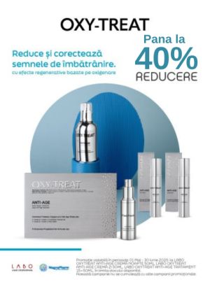 Promotie de pana la 40% reducere la Labo - Oxy-Treat