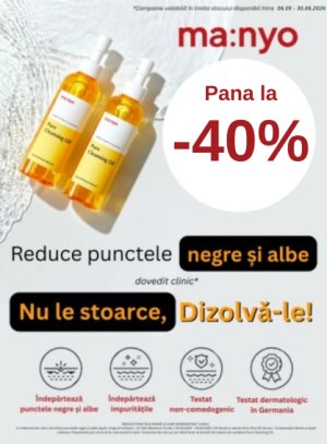 Promotie de pana la 40% reducere la Manyo