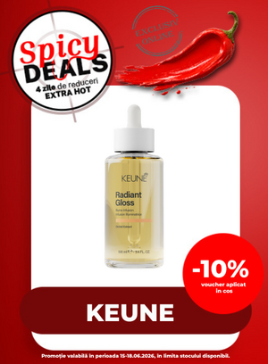 Spicy Deals cu 10% voucher aplicat in cos la Keune
