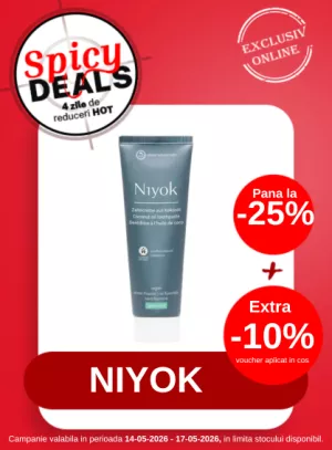 Spicy Deals cu Extra 10% voucher aplicat in cos la Niyok - Coconut Oil Toothpaste