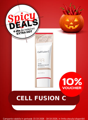 Spicy Deals cu voucher aplicat in cos 10% la Cell Fusion C