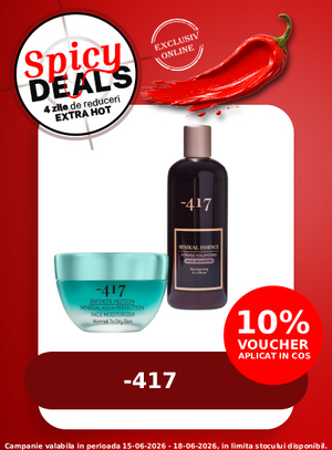 Spicy Deals cu voucher aplicat in cos 10% la Minus 417