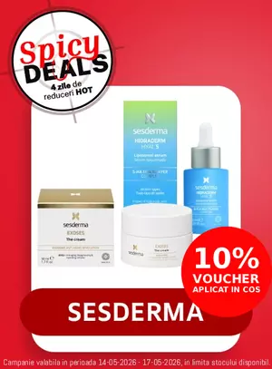 Spicy Deals cu voucher aplicat in cos 10% la Sesderma