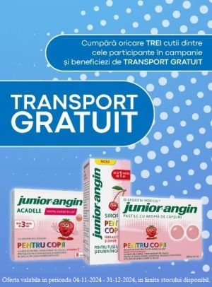 Transport gratuit Junior Angin