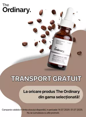 Transport Gratuit la The Ordinary