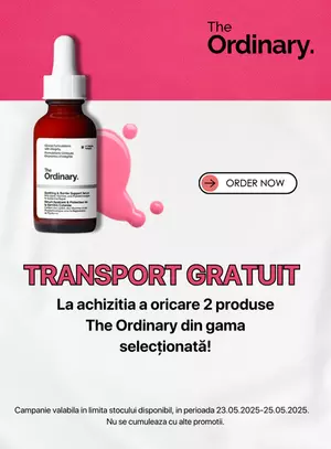 Transport Gratuit la The Ordinary