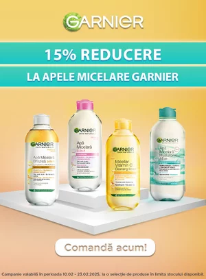 Zilele Iubirii cu reducere 15% la Garnier Skinactive Face